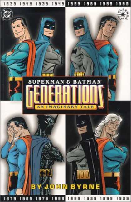 Bestselling Comics (2007) - Superman & Batman: Generations, An Imaginary Tale (Elseworlds) by John A. Byrne - John Byrne - An Imaginary Tale - Elseworlds - Black And White - Back To Back