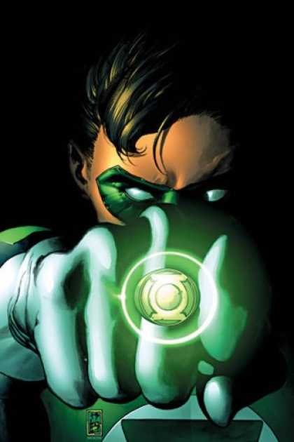 Bestselling Comics (2007) - Green Lantern Vol. 2: Revenge of the Green Lanterns by Geoff Johns - Ring - Black Hair - Green Mask - White Eyes - Gloves
