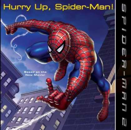 Bestselling Comics (2007) - Spider-Man 2: Hurry Up, Spider-Man! (Spider-Man) by Kate Egan - Spiderman - Hurry Up - New Movie - Buildings - Flying