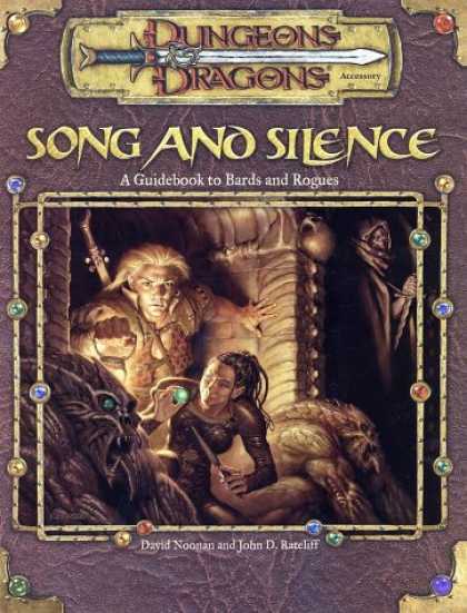 Bestselling Comics (2007) - Song and Silence: A Guidebook to Bards and Rogues (Dungeon & Dragons d20 3.0 Fan - Young Man - Young Woman - Ugly Creatures - Gems - Glowing Ball