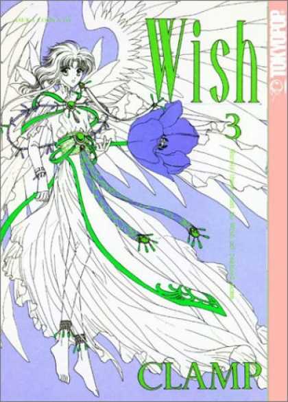 Bestselling Comics (2007) - Wish #3 by Clamp - One Girl - White - Flower In Hand - Clamp - Wish