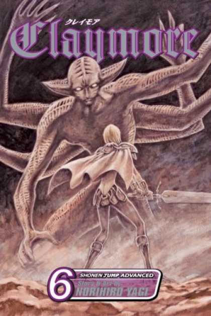 Bestselling Comics (2007) - Claymore, Volume 6 (Claymore) by Norihiro Yagi - Arms - Sword - Ears - Cape - Boots