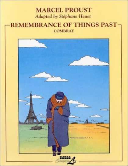Bestselling Comics (2007) - Remembrance of Things Past: Combray (Remembrance of Things Past) by Stephane Heu - Paris - Eiffel Tower - Man Walking - Trench Coat - Sky
