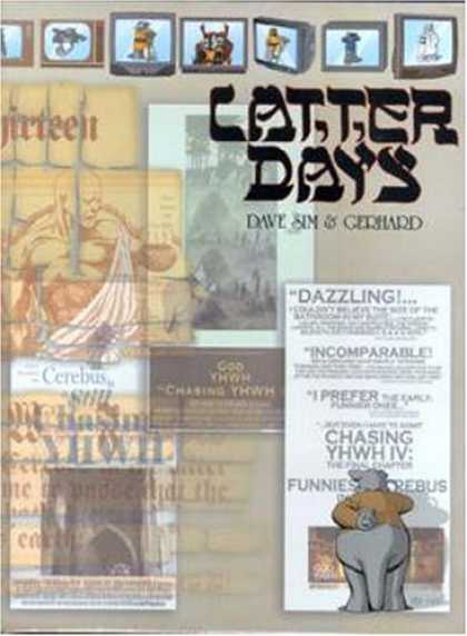 Bestselling Comics (2007) - Latter Days by Dave Sim - Dazzling - Televison - Days - Chasing - Funnies