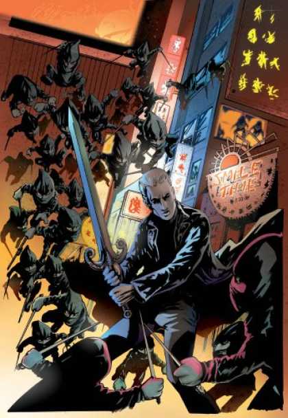Bestselling Comics (2007) - Spike: Shadow Puppets (Spike) by Brian Lynch - Japanese - Sword - Mafia - Ninja - Shadows