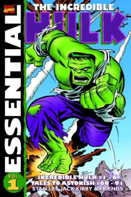 Bestselling Comics (2007) - Essential Incredible Hulk, Vol. 1 (Marvel Essentials) by Stan Lee - The Incredible Hulk - Green Monster - Tales To Astonish - Jack Kirby - Stan Lee