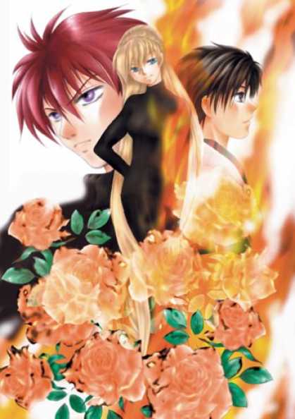 Bestselling Comics (2007) - Young Magician, The: Volume 9 (Young Magician) by Yuri Narushima - Blonde - Redhead - Fire - Flowers - Roses