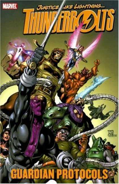 Bestselling Comics (2007) - Thunderbolts: Guardian Protocols TPB (Thunderbolts) by Fabian Nicieza - Thunder - Lightning - Justice - Fantastia - Boy