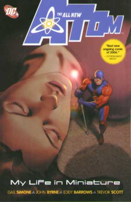 Bestselling Comics (2007) - Atom: My Life in Miniature (Atom) by Gail Simone - Staff - My Life In Miniature - Asleep - Shrinking - Best New Ongoing Comic Of 2006