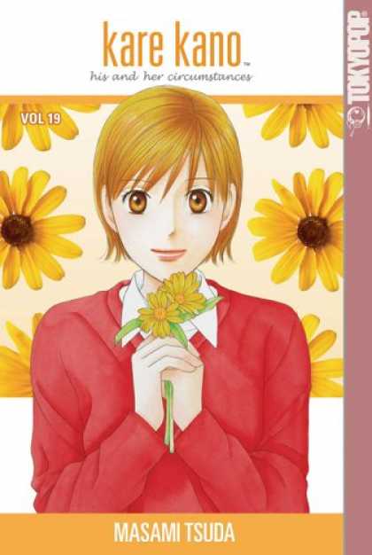 Bestselling Comics (2007) - Kare Kano: His and Her Circumstances, Vol. 19 by Masami Tsuda - Manga - Flowers - Dandelions - Big Eyes - Tokyopop