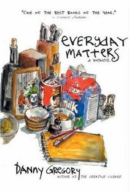 Bestselling Comics (2007) - EVERYDAY MATTERS by Danny Gregory - Milk - Picture - Food - Knives - Salt And Pepper