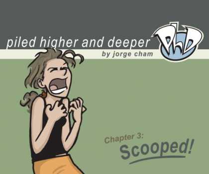 Bestselling Comics (2007) - Scooped! The Third Piled Higher and Deeper Comic Strip Collection by Jorge Cham