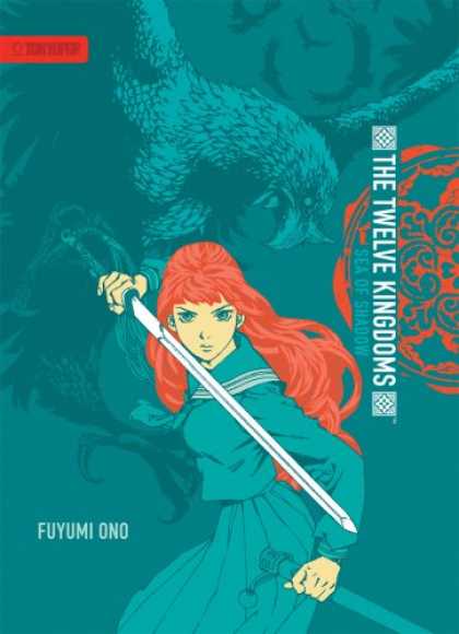 Bestselling Comics (2007) - Twelve Kingdoms, The - Hardcover Edition Volume 1: Sea of Shadow by Fuyumi Ono - The Twelve Kingdoms - Fuyumi Ono - Woman - Sword - Woman With Sword