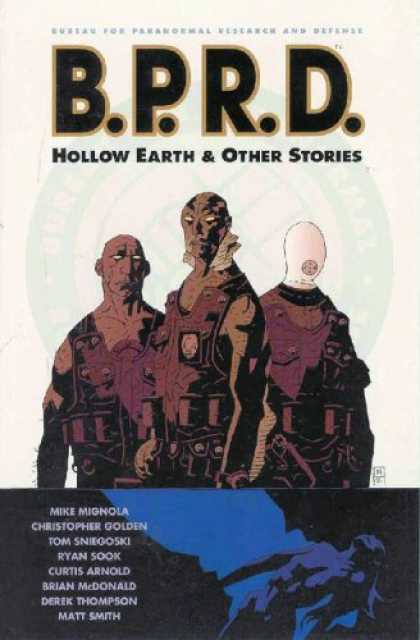 Bestselling Comics (2007) - B.P.R.D. Volume 1: Hollow Earth & Other Stories by Mike Mignola - Bprd - Hollow Earth - Paranormal Research And Defense - Ryan Sook - Curtis Arnold