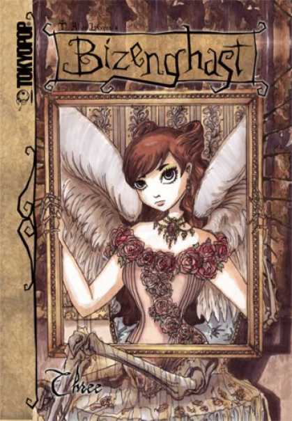 Bestselling Comics (2007) - Bizenghast Volume 3 (Bizenghast) by M. Alice Legrow - Fairy - Girl - Wings - Bones - Picture Frame
