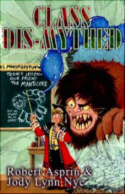 Bestselling Comics (2007) - Class Dis-Mythed (Myth Adventures) by Robert Asprin - Robert Asprin - Todays Lesson - Hairy Monster - Student - Chalkboard