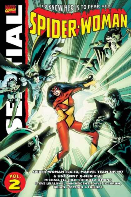 Bestselling Comics (2007) - Essential Spider-Woman, Vol. 2 (Marvel Essentials) by Michael Fleisher - Flash - Women - Wings - Helmet - Kicking Wings