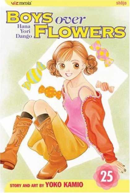 Bestselling Comics (2007) - Boys Over Flowers Vol. 25 (Boys Over Flowers) by Yoko Kamio - Anime - Series - Teen - Girl Comics - Manga