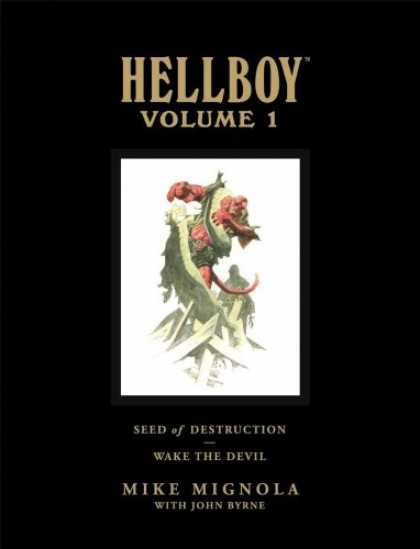 Bestselling Comics (2008) - Hellboy Library Edition, Vol. 1: Seed of Destruction and Wake the Devil (v. 1) b - Hellboy - Volume 1 - Devil - Seed Of Destruction - Mignola