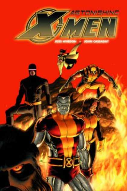 Bestselling Comics (2008) - Astonishing X-Men, Vol. 2 (v. 2) by Joss Whedon - Astonishing X-men - Fire - Scary Eyes - Jogs Windon - John Cassaday