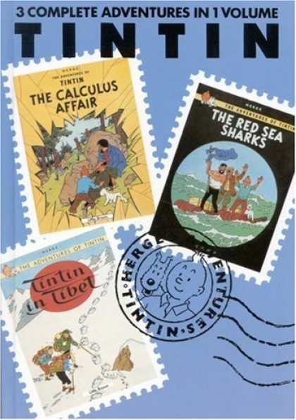 Bestselling Comics (2008) - The Adventures of Tintin: The Calculus Affair / The Red Sea Sharks / Tintin in T