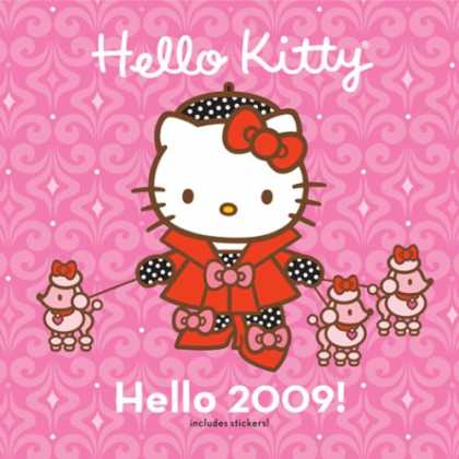 Bestselling Comics (2008) - Hello Kitty Hello 2009! Wall Calendar: (with stickers) by Abrams