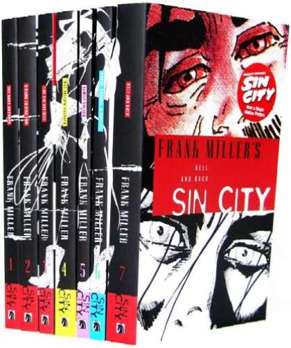 Bestselling Comics (2008) - Frank Miller's Complete Sin City Library by Frank Miller - Frank Miller - Volume 1 2 3 4 - Complete - Kill - Set