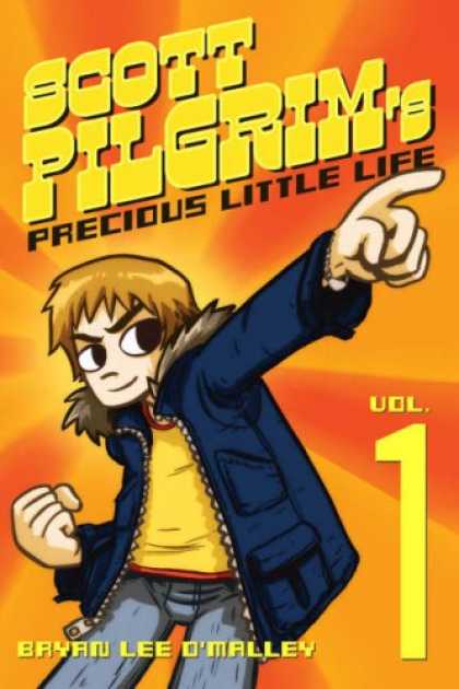 Bestselling Comics (2008) - Scott Pilgrim, Vol. 1: Scott Pilgrim's Precious Little Life by Bryan Lee O'Malle - Precious Little Life - Bryan Lee Omalley - Showing The Finger - Vol 1 - Little Boy