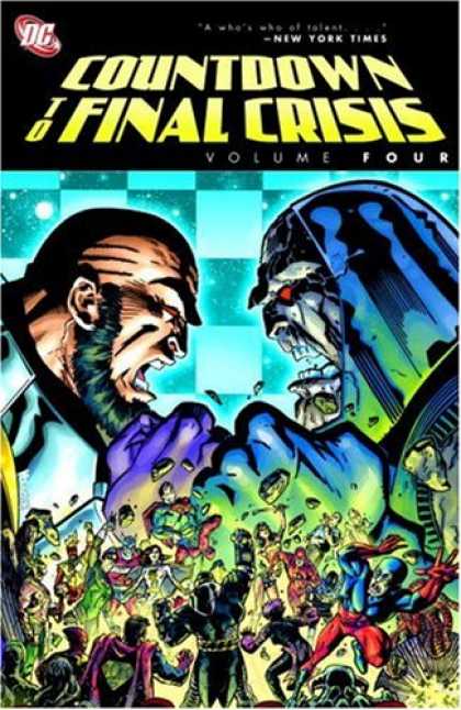 Bestselling Comics (2008) - Countdown to Final Crisis, Vol. 4 - Volume Four - Countdown - Final Crisis - Battles - People Running