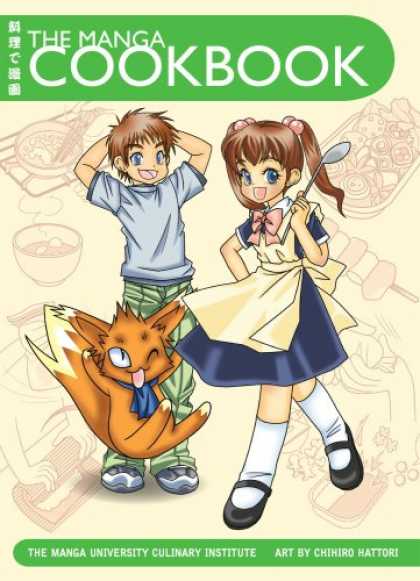 Bestselling Comics (2008) - The Manga Cookbook by The Manga University Culinary Institute