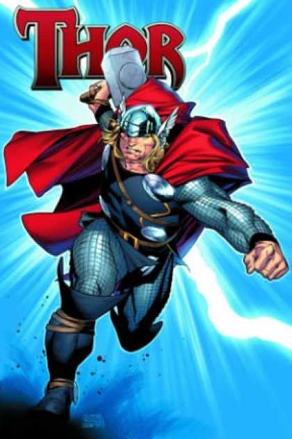 Bestselling Comics (2008) - Thor, Vol. 1 (v. 1) by J. Michael Straczynski - Thor - Hammer - Costume - Superhero - Sky