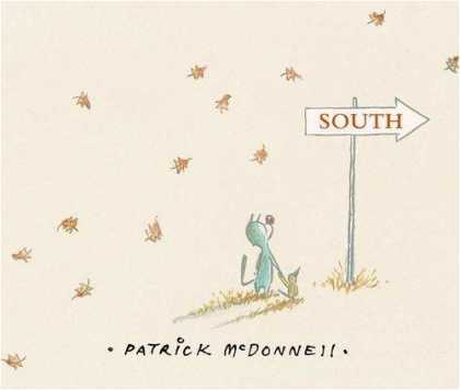 Bestselling Comics (2008) - South by Patrick McDonnell - Signpost - Cat And Bird - Travel - Leaves - Autumn