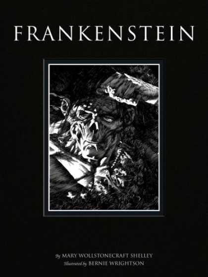 Bestselling Comics (2008) - Bernie Wrightson's Frankenstein by Mary Wollstonecraft Shelley - Agly Man - Black Hair - Black And White - Bernie Wrightson - Hand