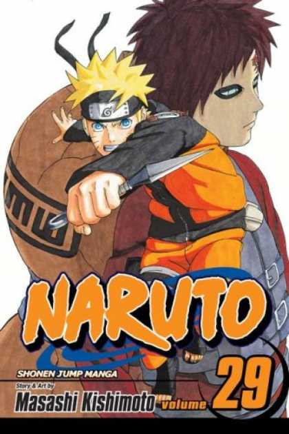 Bestselling Comics (2008) - Naruto, Volume 29 (v. 29) by Masashi Kishimoto - Dagger - Sack - Orange Suit - Shonen Jump Manga - Masashi Kishimoto