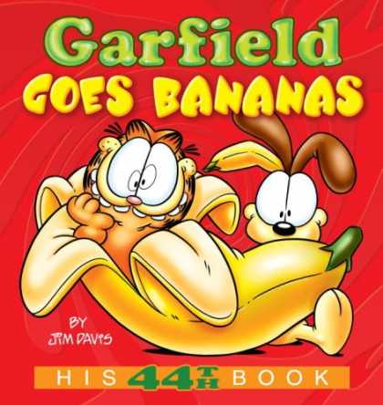 Bestselling Comics (2008) - Garfield Goes Bananas: His 44th Book (Garfield) by Jim Davis - Garfield - Bananas - Jim Davis - 44 - Book