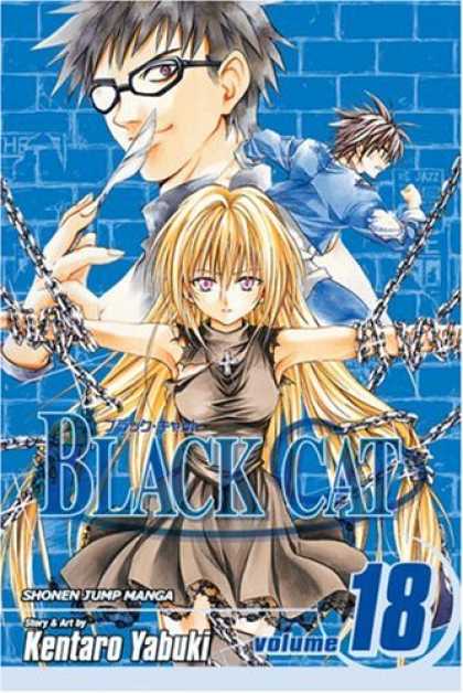 Bestselling Comics (2008) - Black Cat, Volume 18 (Black Cat (Graphic Novels)) - Feather - Chains - Black Cat - Kentaro Yabuki - Shonen Jump Manga
