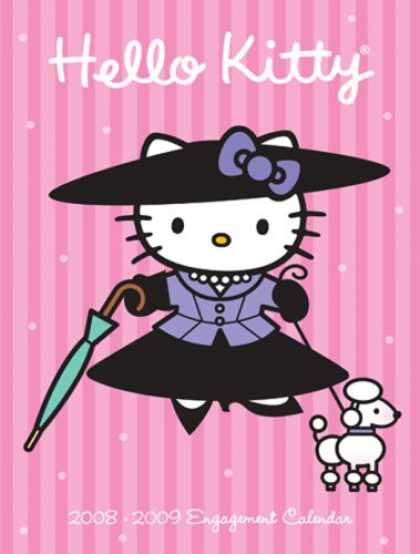 Bestselling Comics (2008) - Hello Kitty 2008-2009 Engagement Calendar by Abrams - Hello Kitty - Pink - Girls - Cartoon - Asian