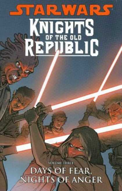 Bestselling Comics (2008) - Star Wars: Knights of the Old Republic Volume 3: Days of Fear, Nights of Anger b - Star Wars - Knights Of The Old Republic - Swords - Battle - Days Of Fearnights Of Anger
