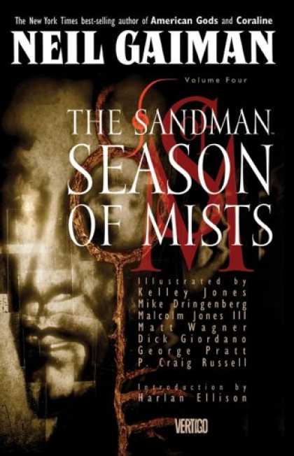 Bestselling Comics (2008) - Season of Mists (The Sandman, Vol. 4) by Neil Gaiman - Sandman - Mist - Vertigo - Nail Gaiman - Best-selling Author