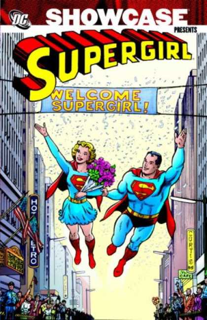 Bestselling Comics (2008) - Showcase Presents: Supergirl Vol. 2 - Showcase - Dc - American Flag - Cafe - Flowers