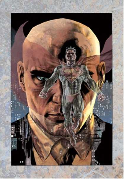 Bestselling Comics (2008) - Lex Luthor: Man of Steel (Superman) by Brian Azzarello - Superhero - Cape - Bald Head - Man - Blue Eyes