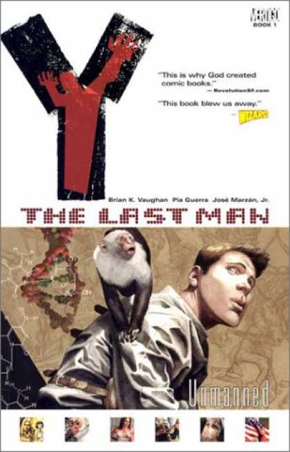 Bestselling Comics (2008) - Unmanned (Y: The Last Man, Vol. 1) by Brian K. Vaughan