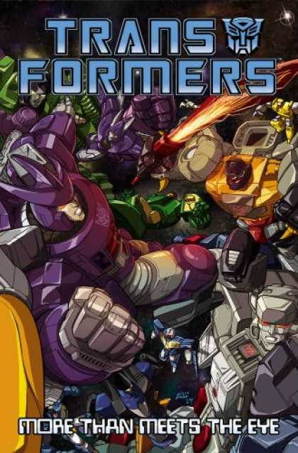 Bestselling Comics (2008) - Transformers: More than Meets the Eye Volume 2 (v. 2) by James McDonough - Transformers - More Than Meets Than Eye - Fire - Fight - Machine