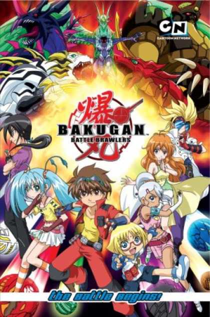 Bestselling Comics (2008) - Bakugan Battle Brawlers: The Battle Begins! by Cartoon Network - Dragon - Bakugan - Battle Brawlers - Man - Woman