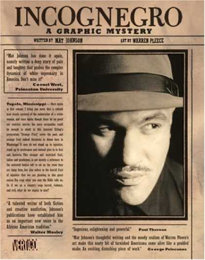 Bestselling Comics (2008) - Incognegro by Mat Johnson - Incognegro - A Graphic - Mystery - Paper - Article
