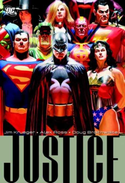 Bestselling Comics (2008) - Justice, Vol. 1 by Alex Ross - Dc - Batman - Superman - Wonder Woman - Superhero