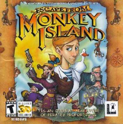Bestselling Games (2006) - Escape from Monkey Island (Jewel Case)