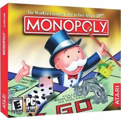 Bestselling Games (2006) - Monopoly 3 (Jewel Case)