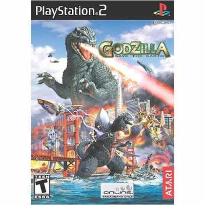Bestselling Games (2006) - Godzilla: Save the Earth for PlayStation 2