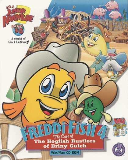 Bestselling Games (2006) - Freddi Fish 4: The Case of the Hogfish Rustlers of Briny Gulch